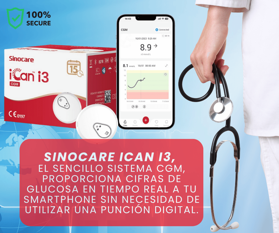MEDIDOR GLUCOSA PARA IOS / ANDROID