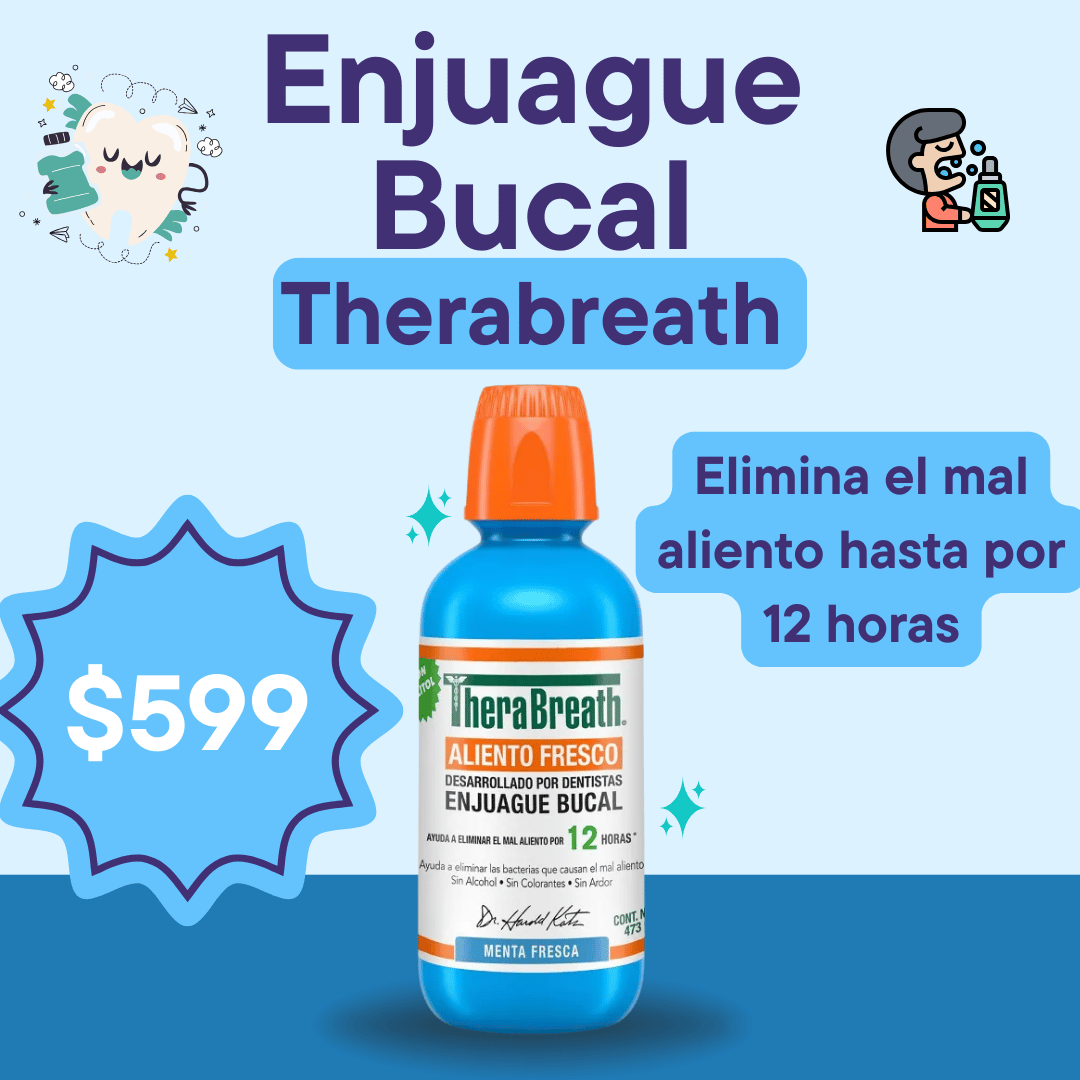 ENJUAGUE BUCAL PARA MAL ALIENTO