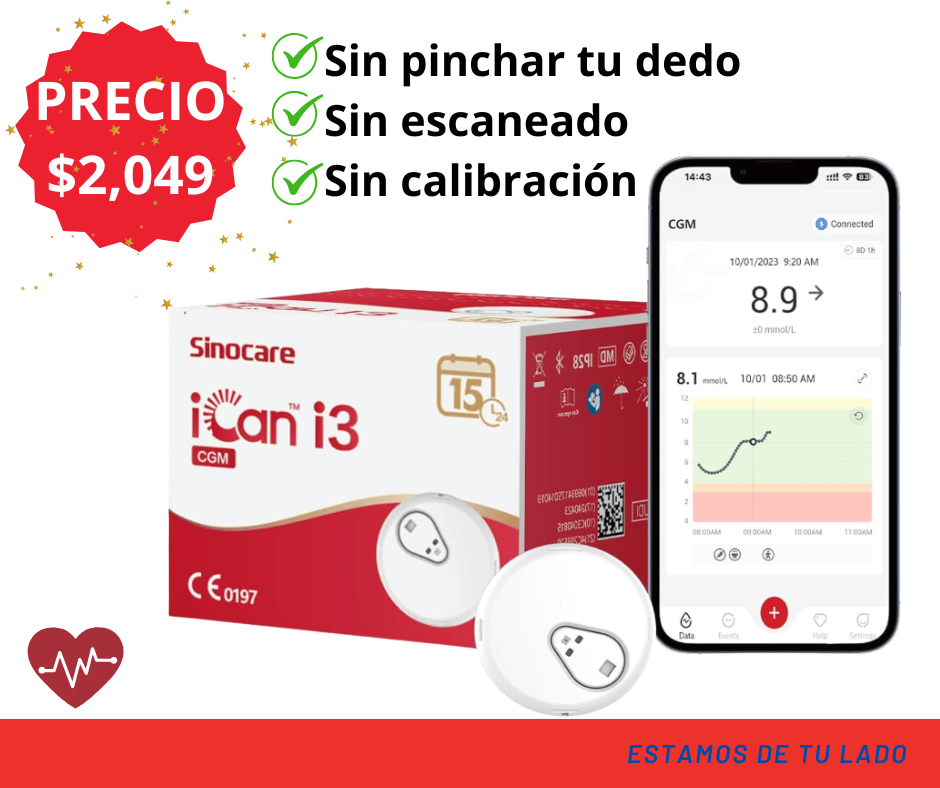 MEDIDOR GLUCOSA PARA IOS / ANDROID