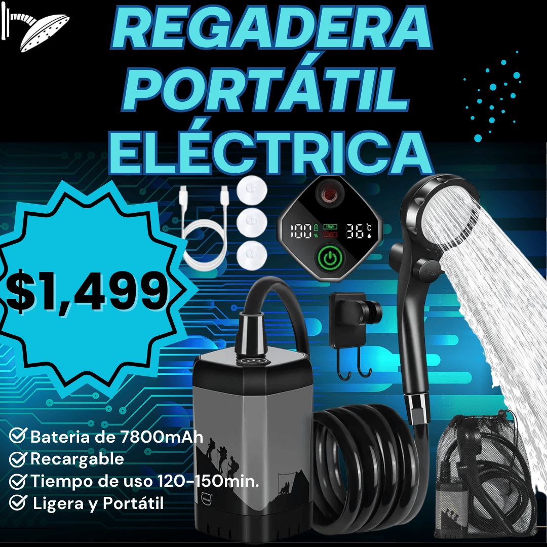 REGADERA PORTÁTIL ELÉCTRICA