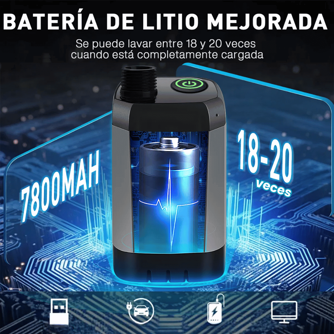 REGADERA PORTÁTIL ELÉCTRICA