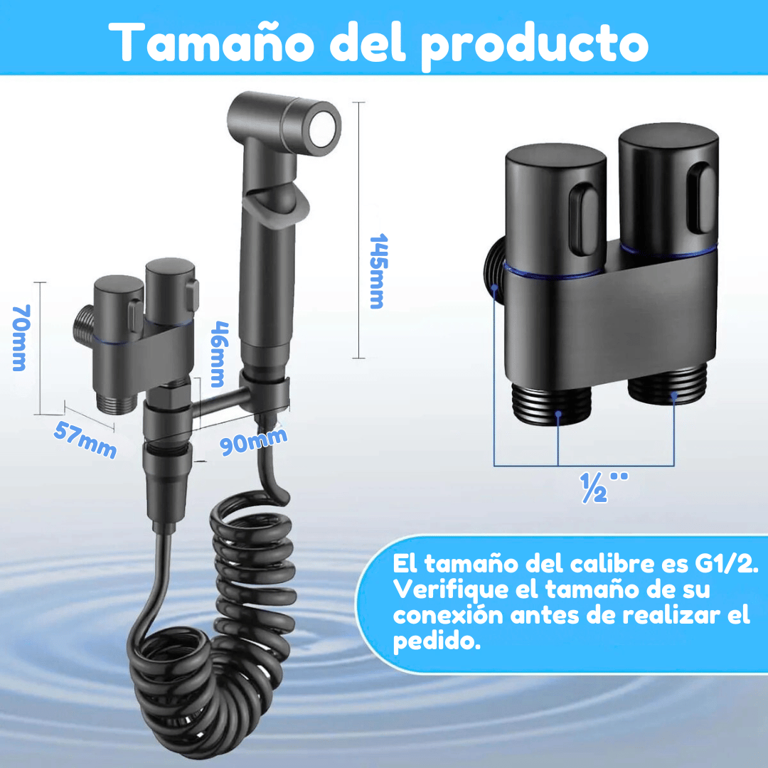 Grifo De Doble Salida Para Inodoro