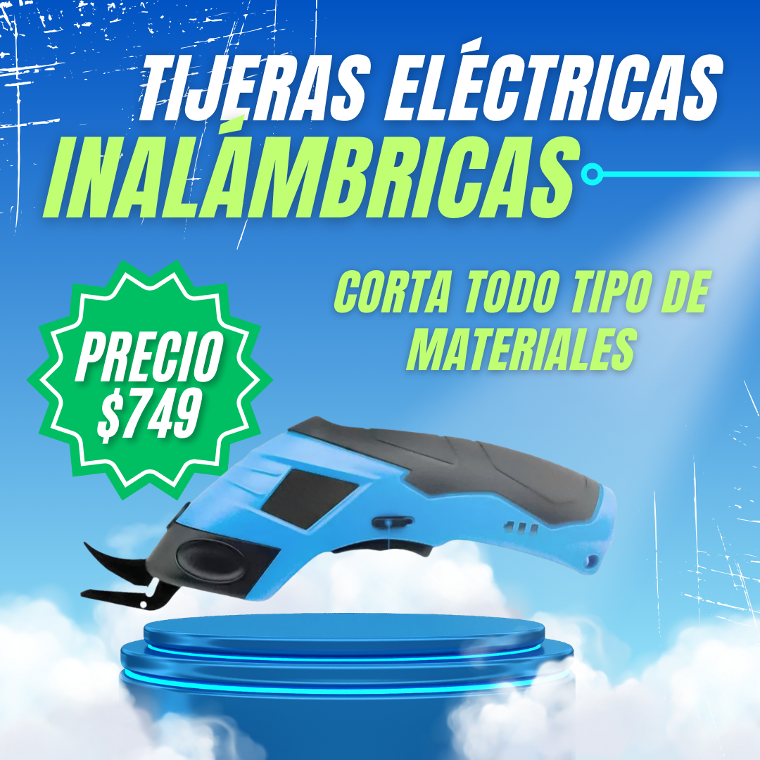 TIJERAS ELÉCTRICAS INALÁMBRICAS