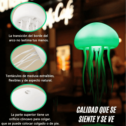 LAMPARA MEDUSA CON LUZ LED
