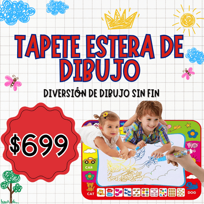 Tapete Estera de Dibujo