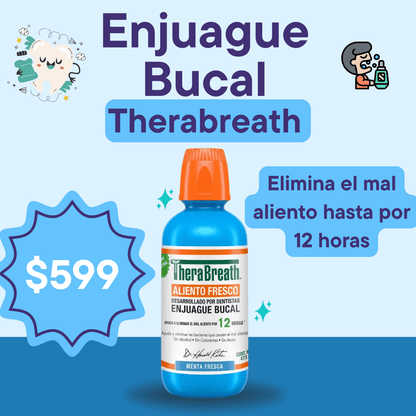 ENJUAGUE BUCAL PARA MAL ALIENTO