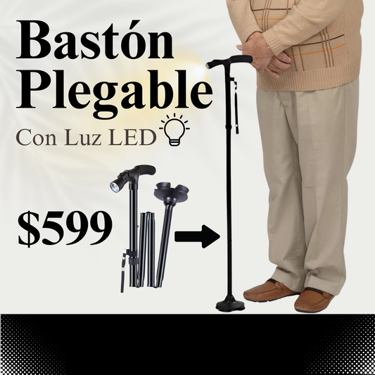 BASTÓN CON LUZ LED