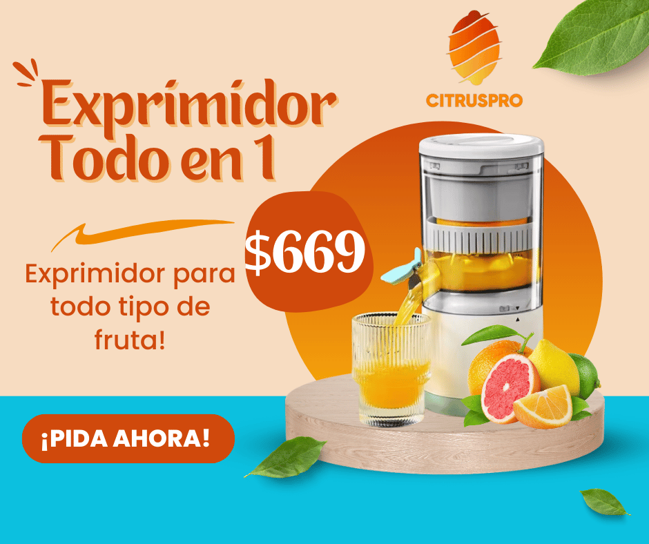 Exprimidor de Frutas Eléctrico