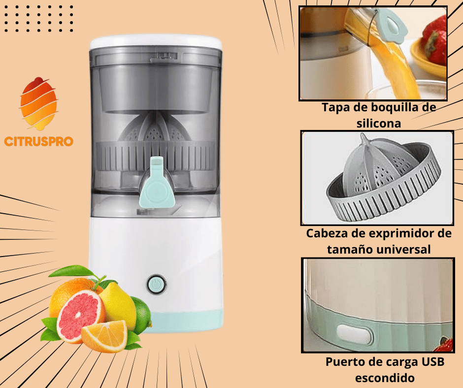 Exprimidor de Frutas Eléctrico