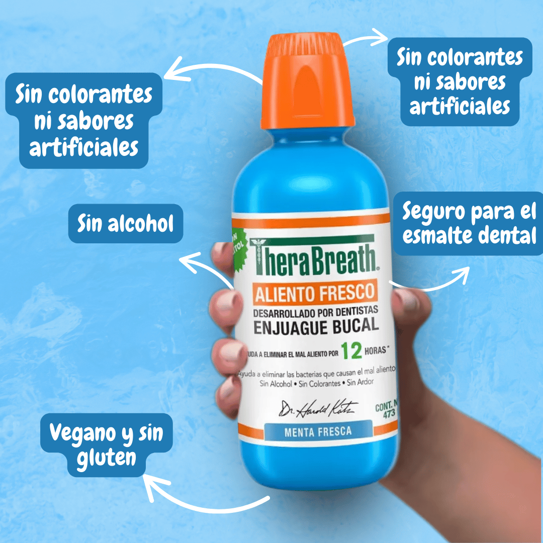 ENJUAGUE BUCAL PARA MAL ALIENTO