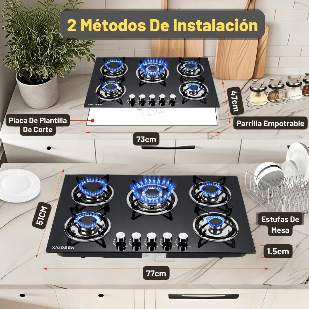 Parrilla de Gas Empotrable