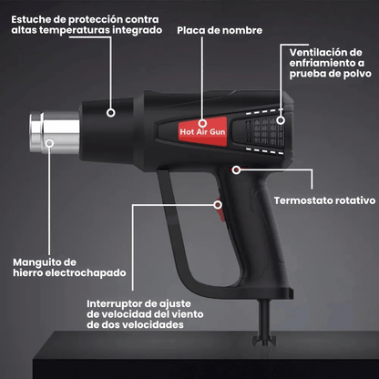 Pistola de Calor Eléctrica