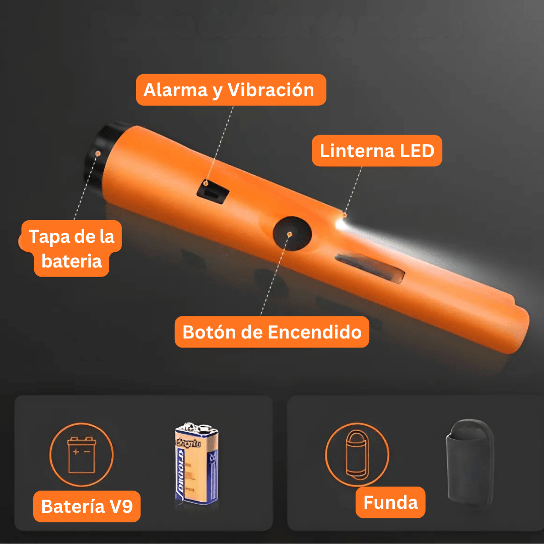 Detector de Metales Portátil