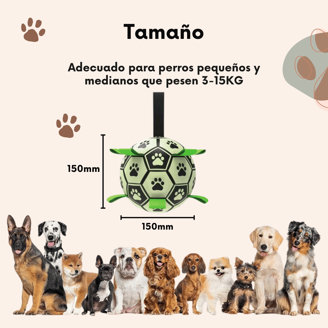 Pelota Interactiva Luminosa para Perros