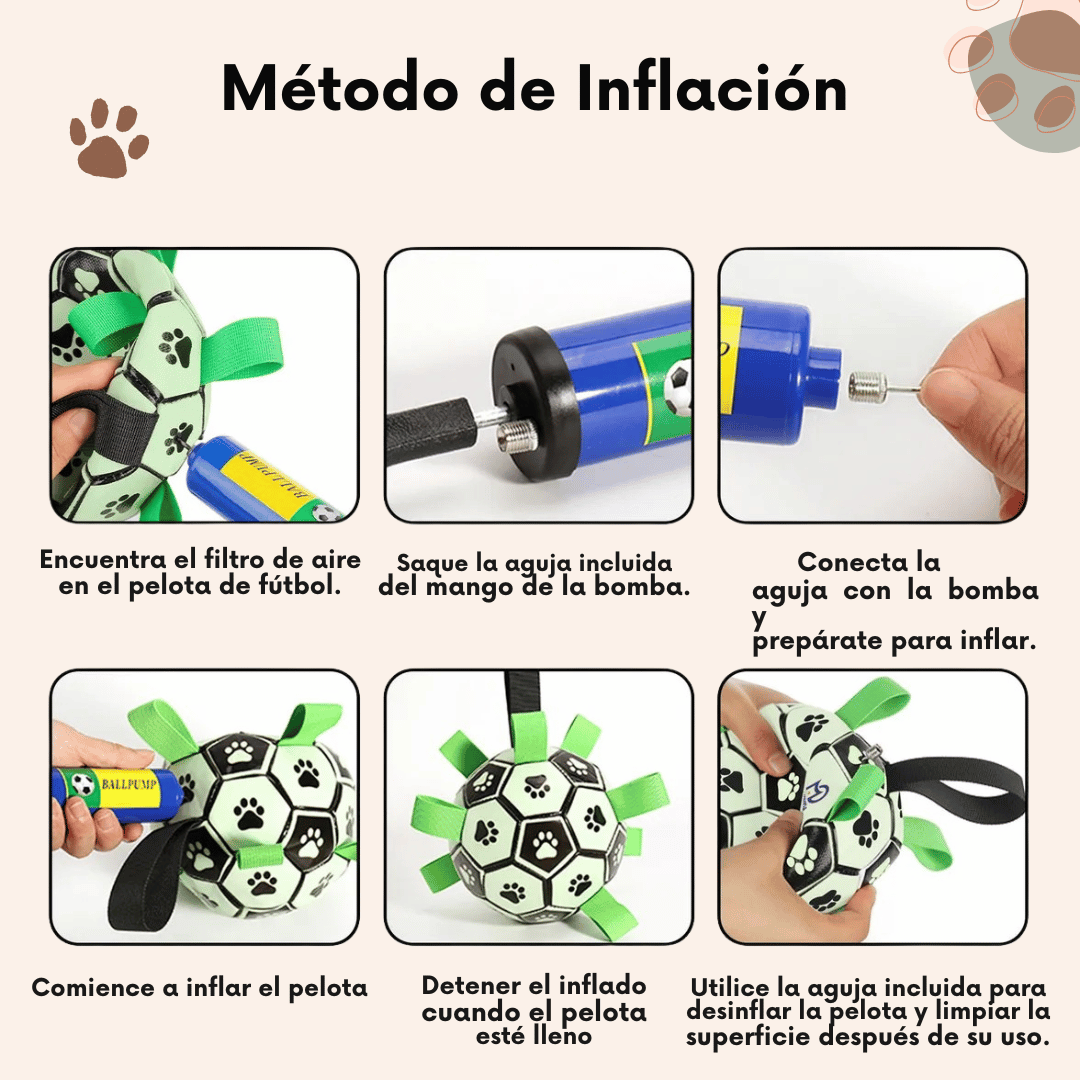 Pelota Interactiva Luminosa para Perros