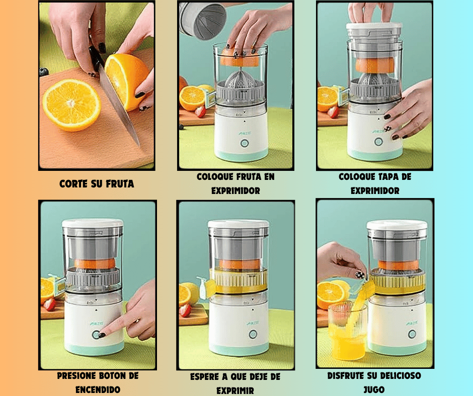 Exprimidor de Frutas Eléctrico