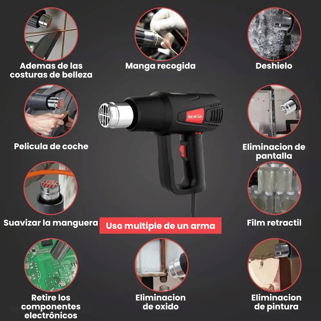 Pistola de Calor Eléctrica