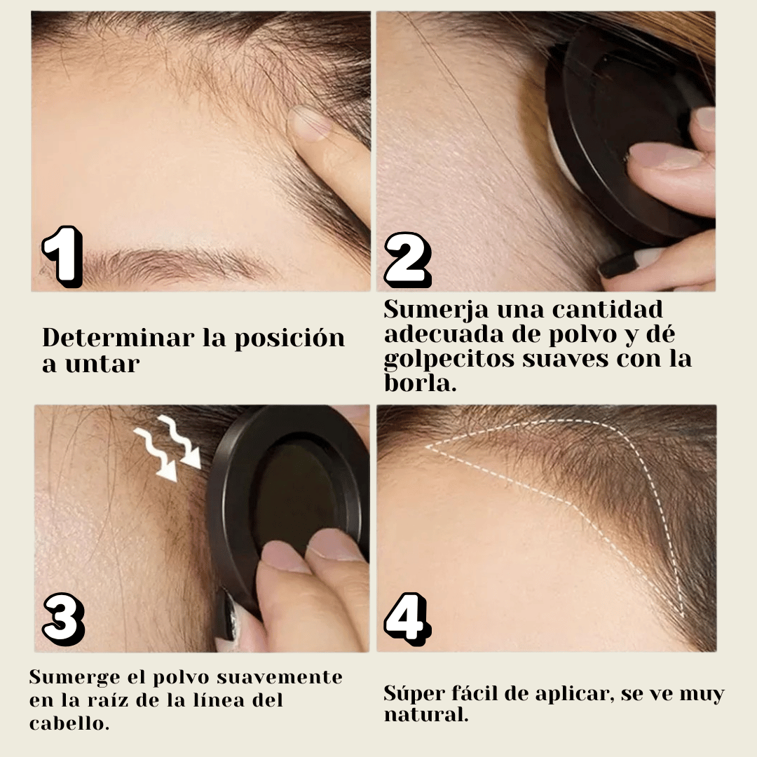 Polvo Maquillaje para Cabello