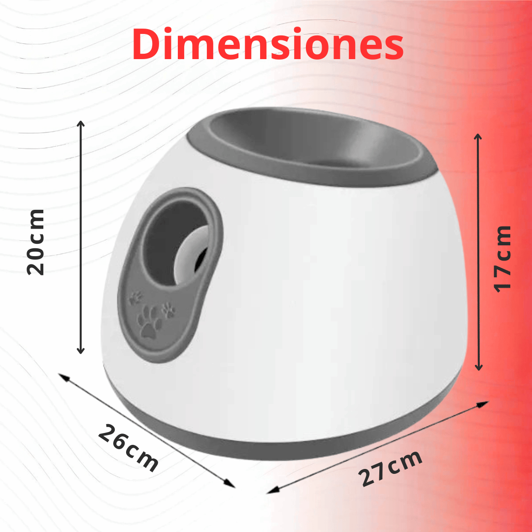 Lanzador de Pelotas para Mascotas