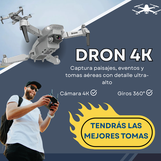 Dron con Cámara 4K