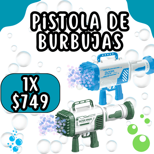 BAZUKA DE BURBUJAS