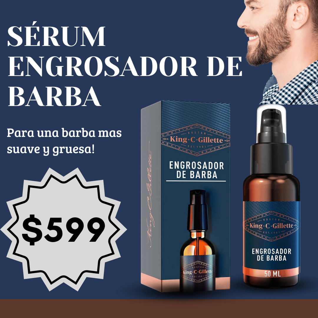 Sérum Engrosador De Barba