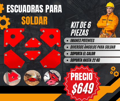 ESCUADRAS PARA SOLDAR